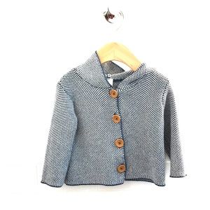 Stem baby sweater with hood